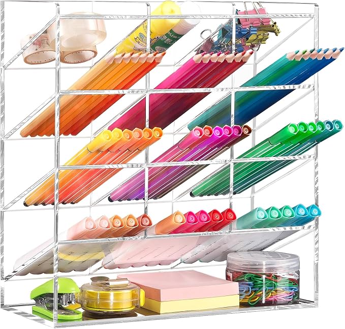 BEYGORM Acrylic Vertical Marker Organizer by BEYGORM