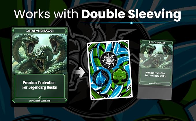 100ct Textured Matte TCG/MTG Card Art Sleeves - Image 4