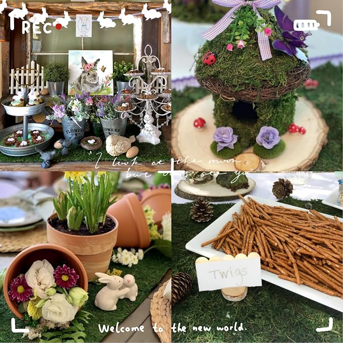 Roll of Green Moss for Fairy Gardens Wedding Other Arts and Crafts) - Image 6