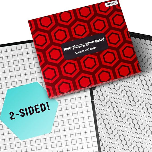 The Authentic Role-Playing Game Board by Hexers, Mat Alternative, Compatible by Hexers