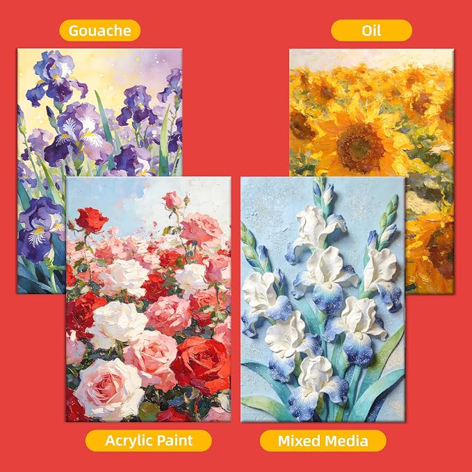 Simetufy 5 Pack 20"x30" Large Canvas Boards - Image 6