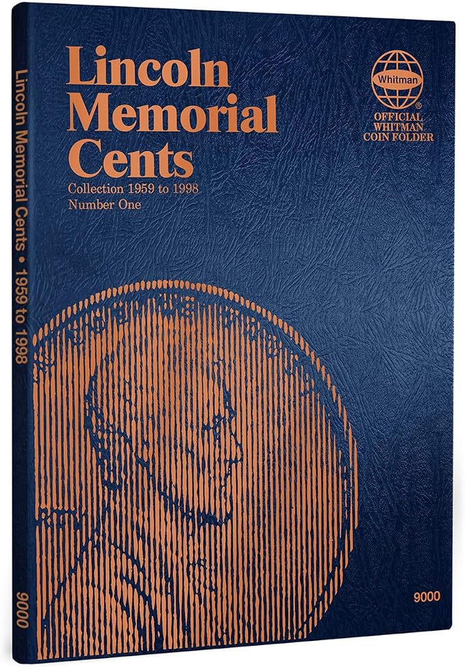 Whitman US Lincoln Memorial Cent Coin Folder Volume 1 1959 by Unknown