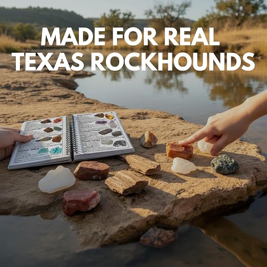 Texas Rocks And Minerals Identification Field Guide | Find Crystals, and Rocks - Image 5