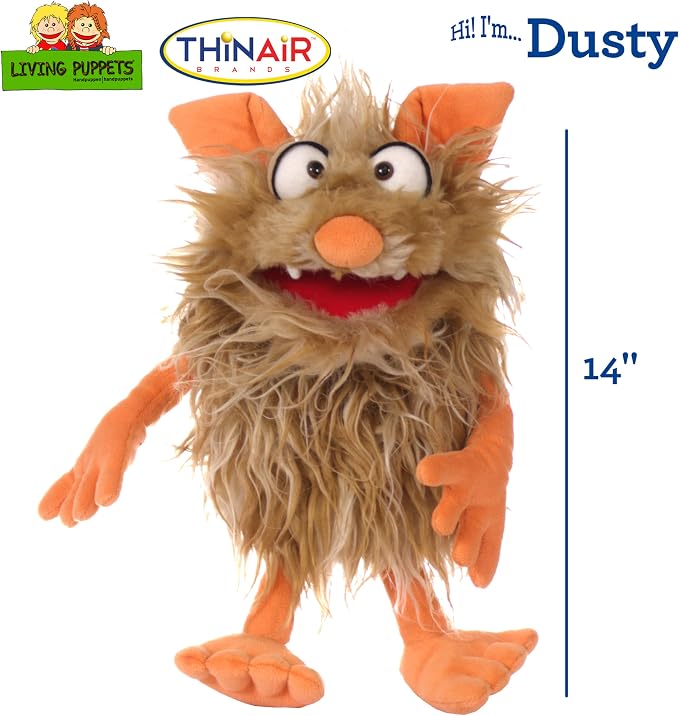 Living Puppets 14-Inch Friendly Monster Hand Puppet - Image 2