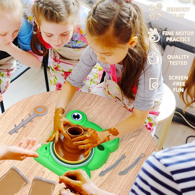 Aujazyble Pottery Wheel for Kids - Image 4
