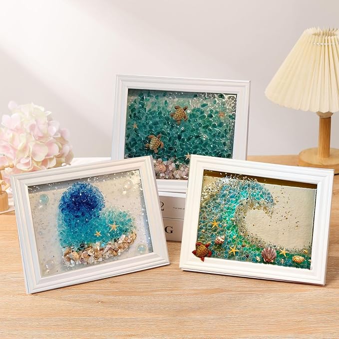 AGARES Sea Glass Art Kit, New Resin Art Kits - Image 4