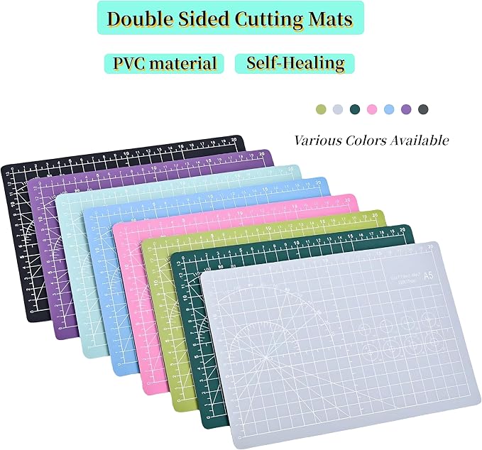 A5 Self-Healing Cutting Mat, Small Cutting Mat, Professional Double Sided - Image 7