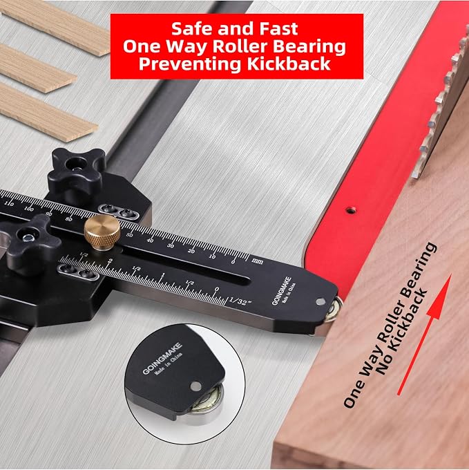 GOINGMAKE Thin Rip Jig Table Saw Jig Guide - Image 4