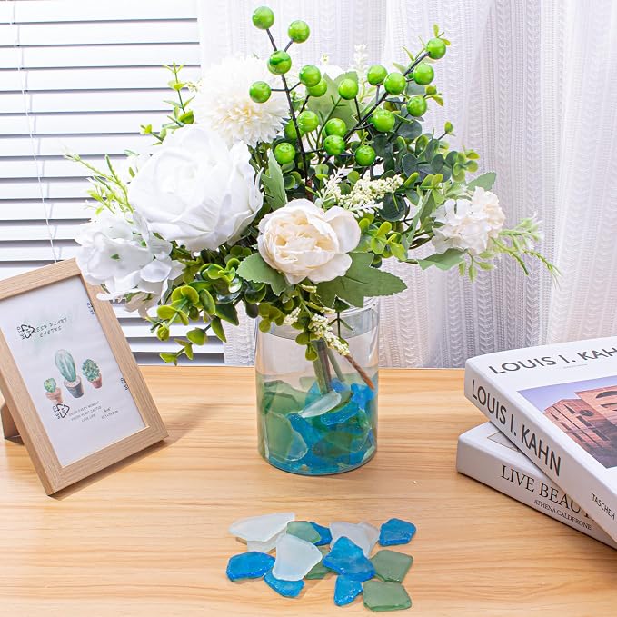 Keedolla 40oz Tumbled Sea Glass Decor Seaglass Pieces - Image 8