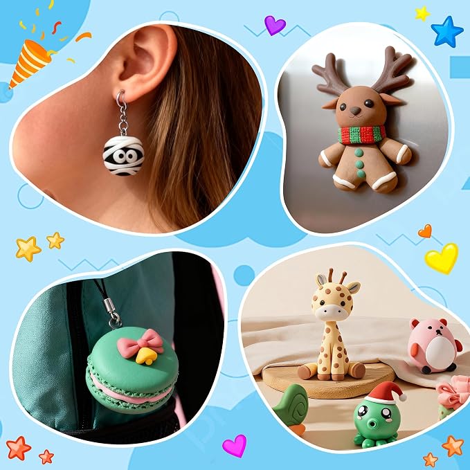 ARTpar Polymer Clay Kit 72 Colors, Modeling Clay - Image 7