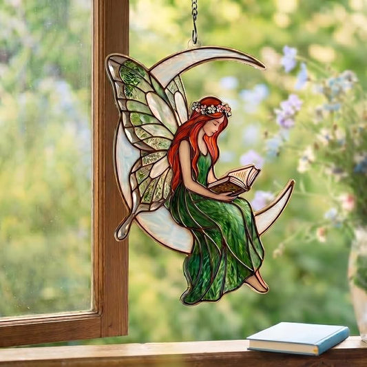 Book Lovers Gifts Fairy Ornament, Teacher Gifts by ALADAYQUINQUITMeetallneeds