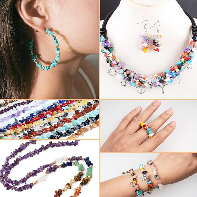 Natural Chip Stones for Bracelet - Image 5