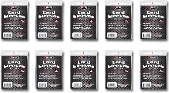 BCW Standard Card Sleeves by BCW
