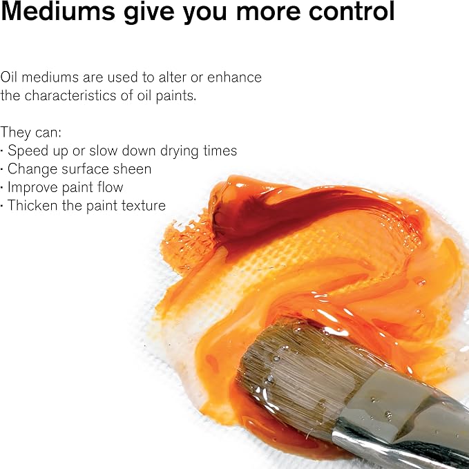 Winsor & Newton Painting Medium, 500ml Bottle - Image 4