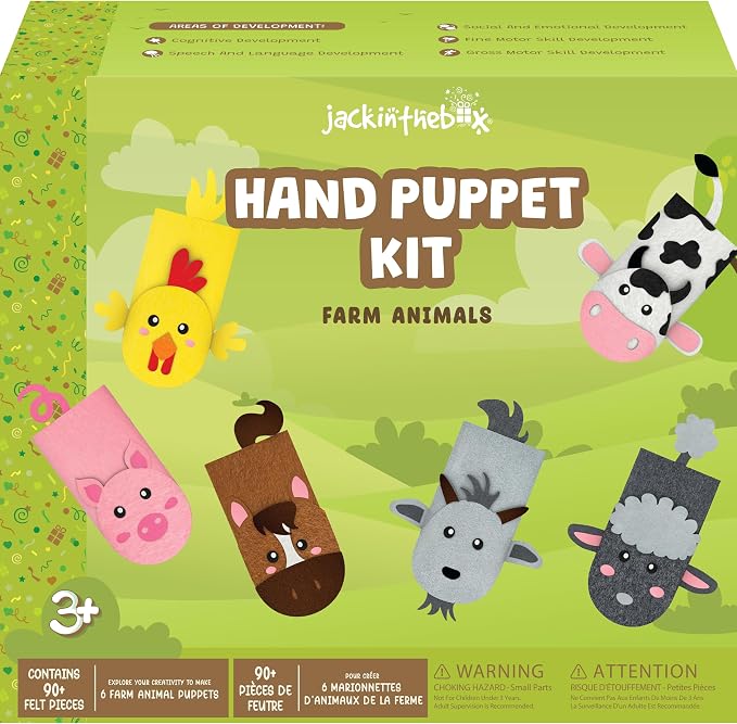 jackinthebox Hand Puppet Making Kit by JackInTheBox