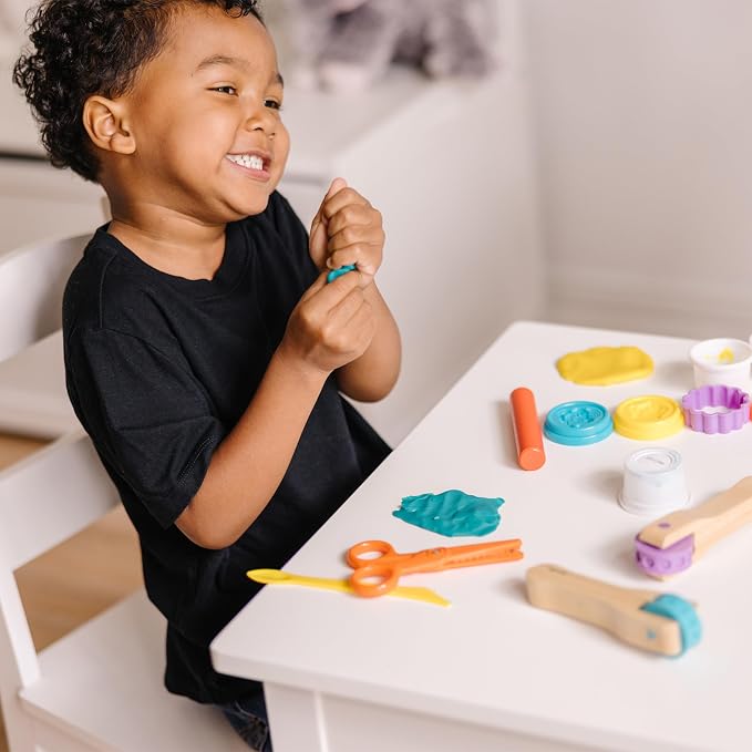Melissa & Doug Created by Me! Cut, and Roll Modeling Dough Kit - Image 7