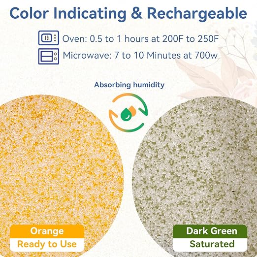 10.4 LBS Silica Gel Flower Drying Crystals, Reusable Color Indicating Flower - Image 4