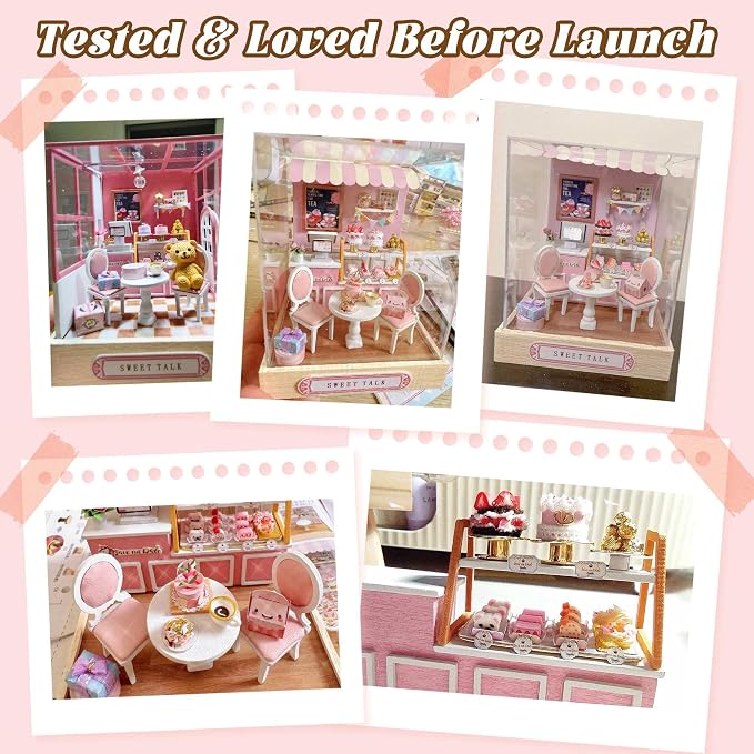 Flever Dollhouse Miniature DIY House Kit Creative Room - Image 6