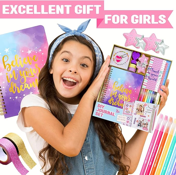 Nollh DIY Journal Kit for Girls - Image 2