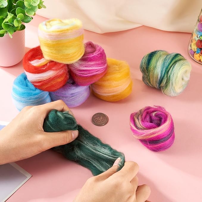 FASHEWELRY 1.5 OZ Wool Felting Set - Image 6