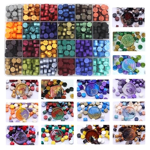 600 Pcs Assorted Sealing Wax Beads - Image 4