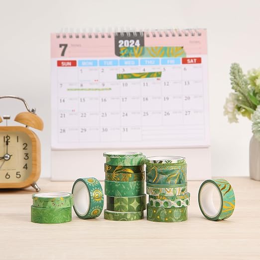 Mr. Pen- Washi Tape Set, 21 Rolls, 5.5 Yards/Roll | Washi Tape - Image 8