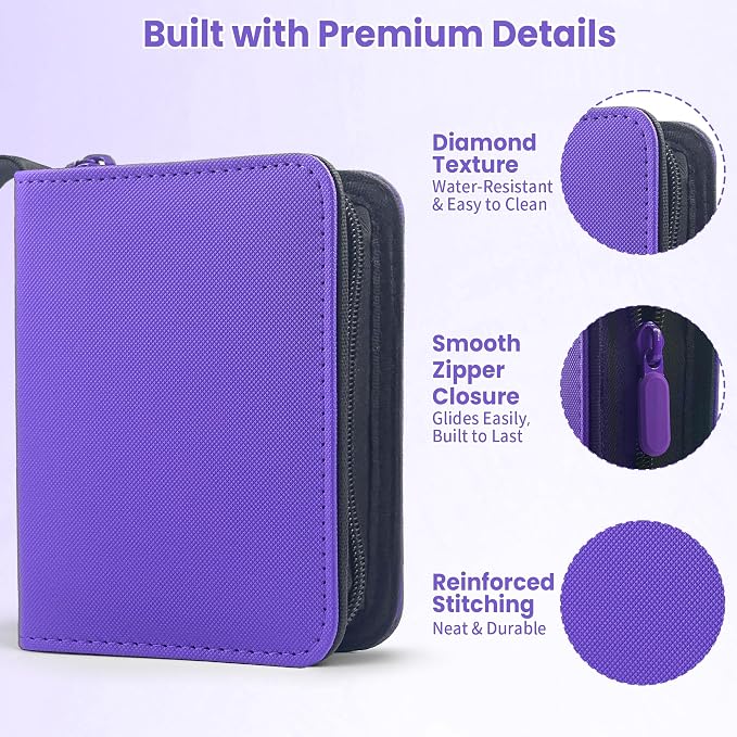 Mini Trading Card Binder Album, 1 Pocket Card Binder - Image 5