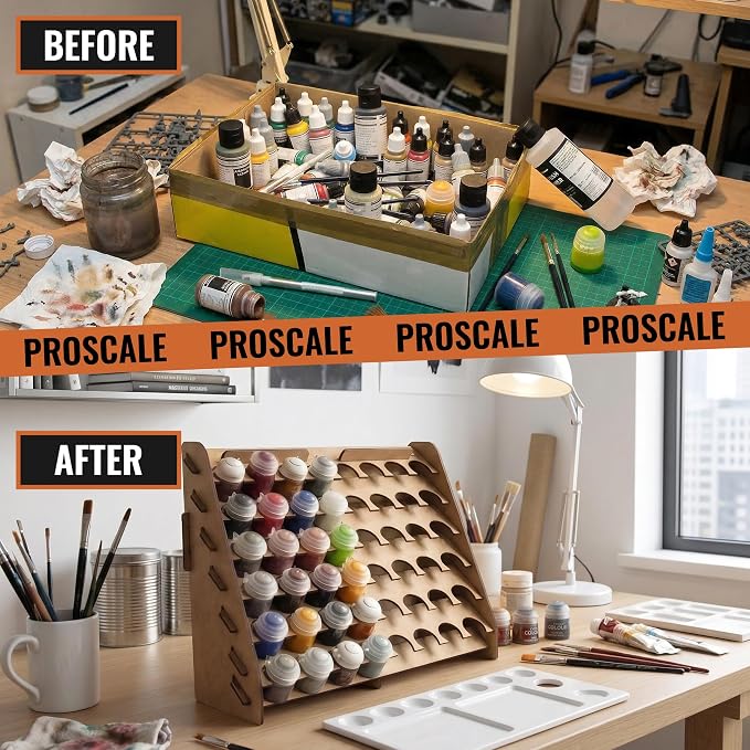 PROSCALE Wall Paint Rack Organizer - Image 6