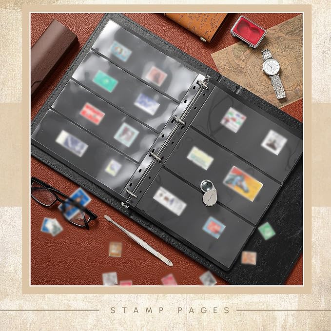 Stamp Collecting Album Binder Kit - Image 6