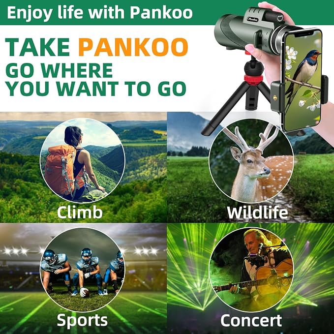 40x60 HD Monocular Telescope for Adults - Image 4