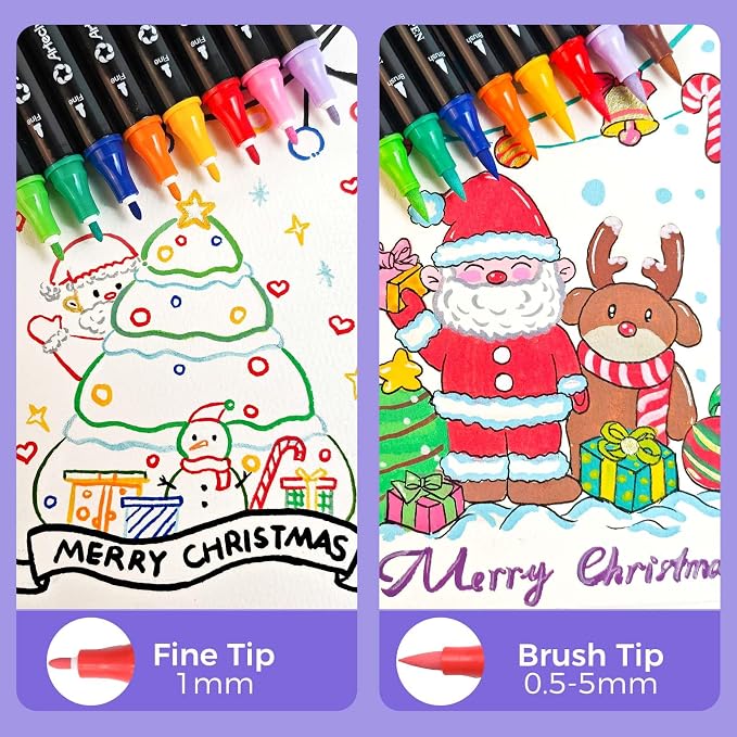 Artecho Acrylic Paint Markers 24 Colors, Acrylic Paint Pens - Image 3