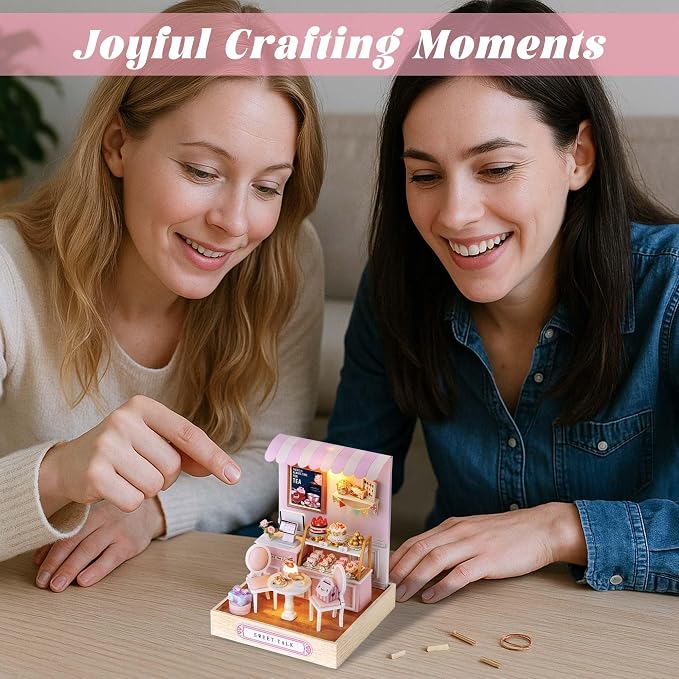 Flever Dollhouse Miniature DIY House Kit Creative Room - Image 5