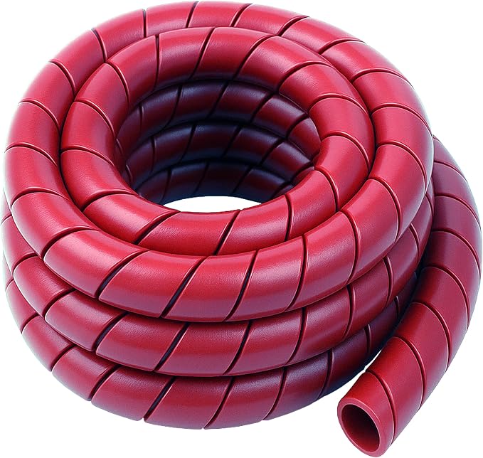 Electriduct 3/4 Inch Heavy Duty Spiral Wrap HDPE Flexible Plastic Cable Sleeve - Image 2