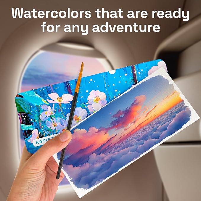 ARTISTRO 100 Color Watercolor Paint Set - Image 5