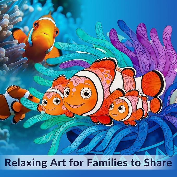 FUNLAVIE Adult Coloring Book - Image 4