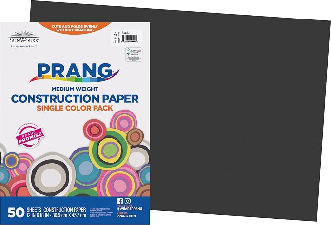 Prang Construction Paper, 50 Sheets by Prang