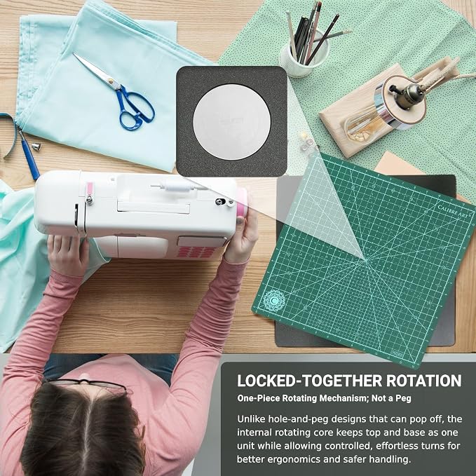 Calibre Art Self Healing Rotating Cutting Mat 18x18 - Image 2