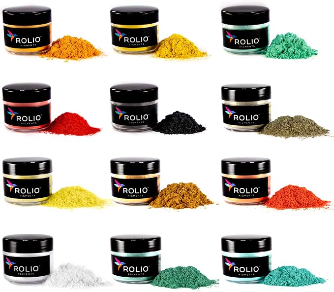 Rolio Mica Powder Pearlescent Color Pigment by RolioPigments