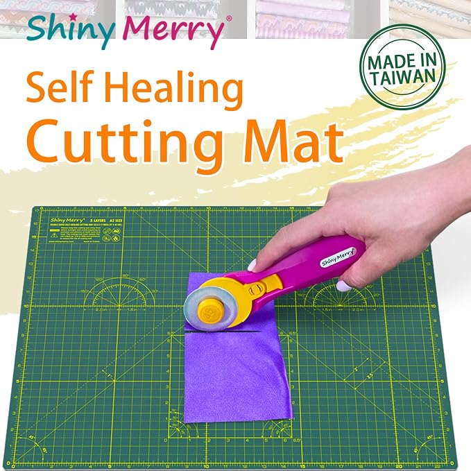 Self Healing Cutting Mat A3 12"x 18" Double Sided Green Mat - Image 4