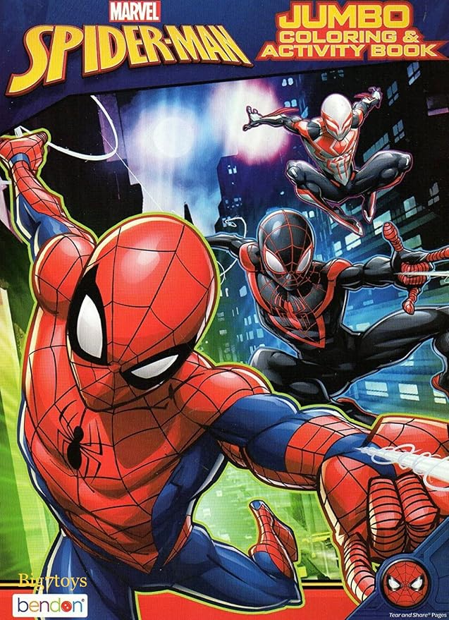 Spiderman Coloring & Activity Book Set Bundle - Image 6