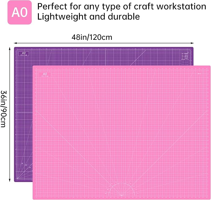 Headley Tools Thickened 36 x 48 Inch Self Healing Sewing Cutting Mat, A0 Rotary - Image 3