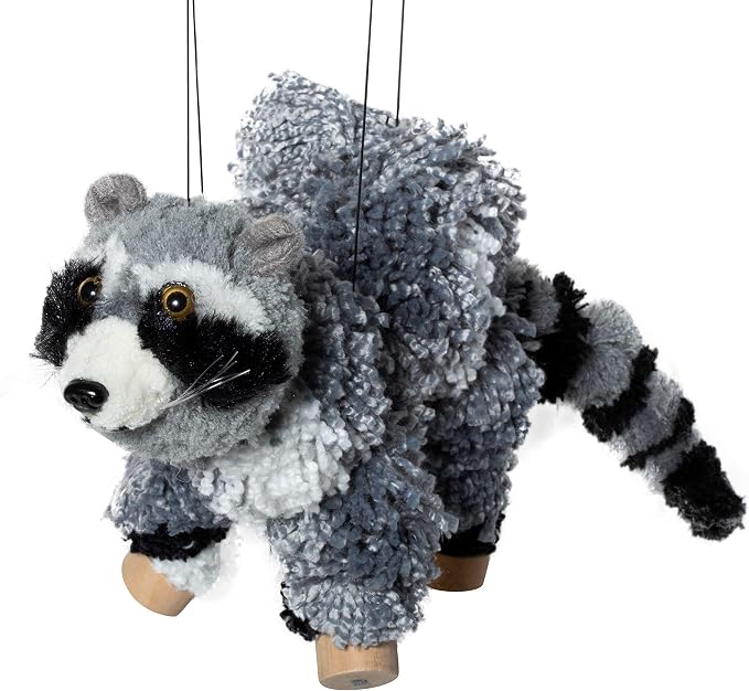 Artisan Owl Raccoon Marionette Puppet by ArtisanOwl