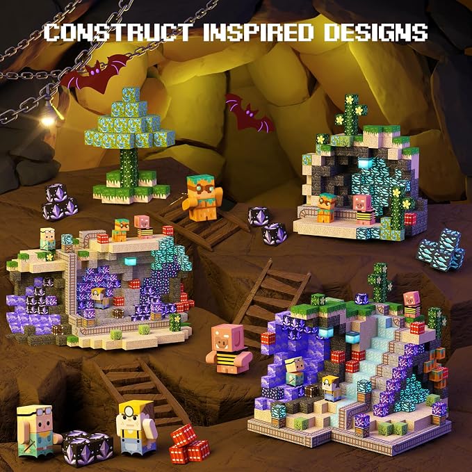 GobiDex Magnetic Building Blocks Kids Game-Based Build Magwonder World - Image 6