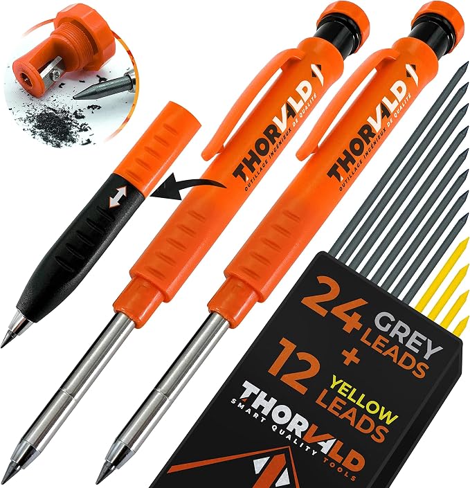 THORVALD 2 Carpenter Pencils Set by THORVALDUSA