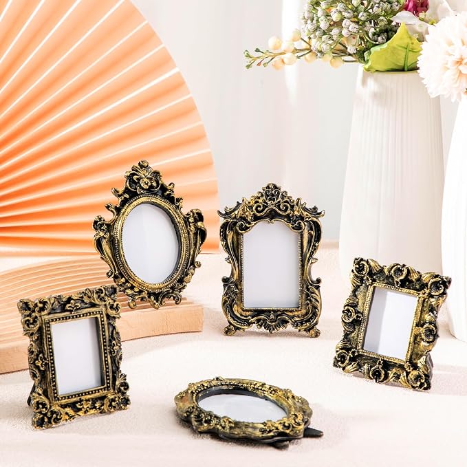 Maitys 5 Pcs Mini Picture Vintage Frames - Image 7