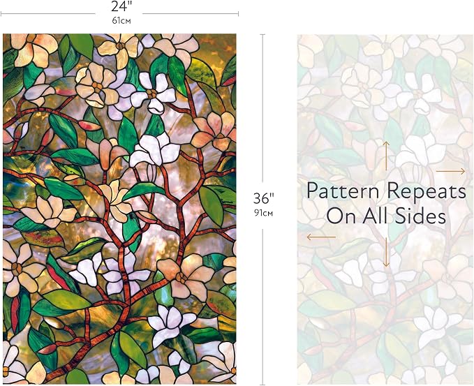 artscape Magnolia Window Film 24" x 36" - Image 13
