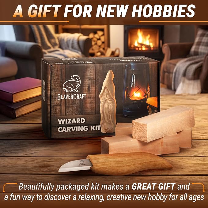 BeaverCraft Whittling Kit for Beginners, Wood Carving Kit for Beginners - Image 7