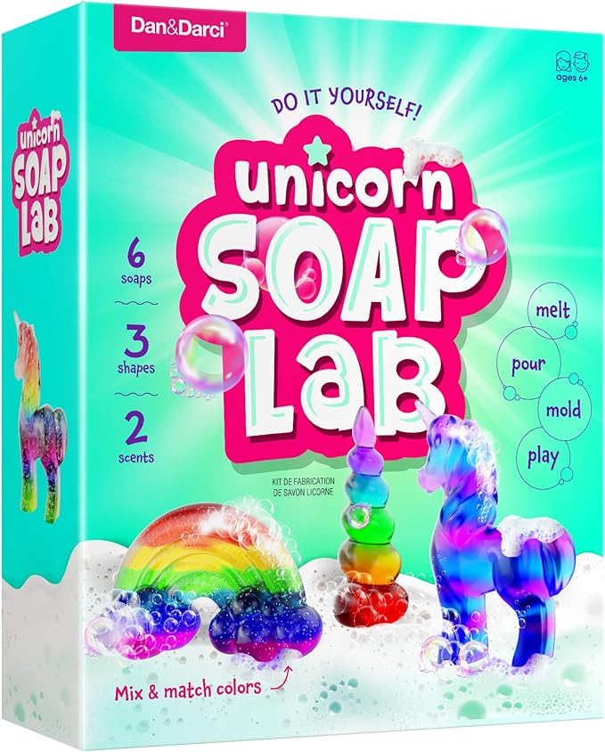 Dan&Darci Unicorn Soap Making Kit by Dan%26Darci