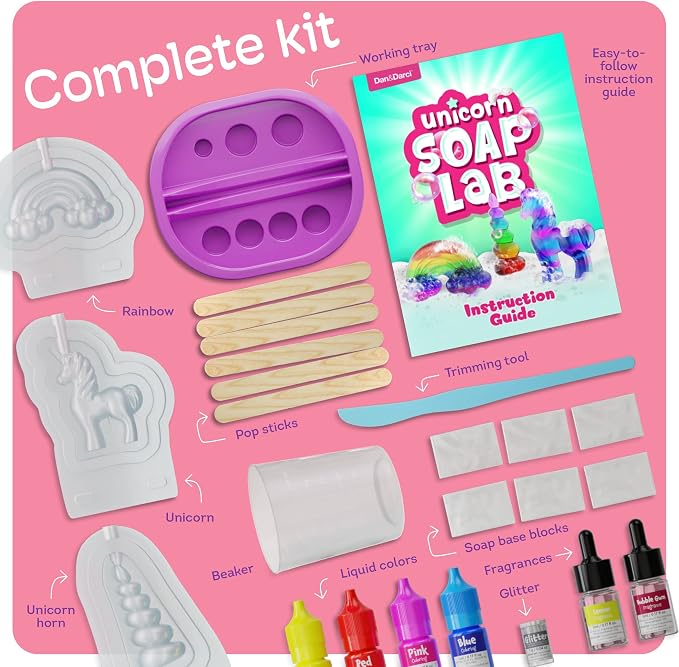 Dan&Darci Unicorn Soap Making Kit - Image 2