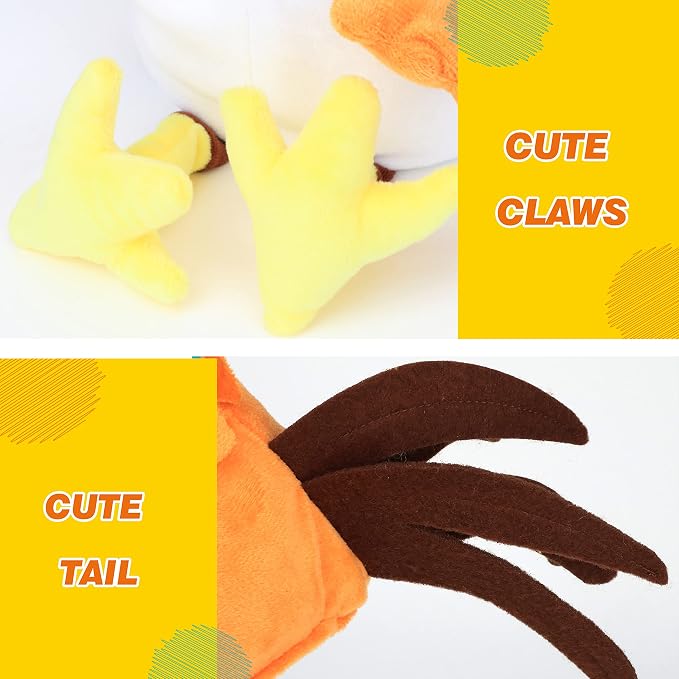 Easfan Chicken Hand Puppet Plush Animal Toy - Image 7